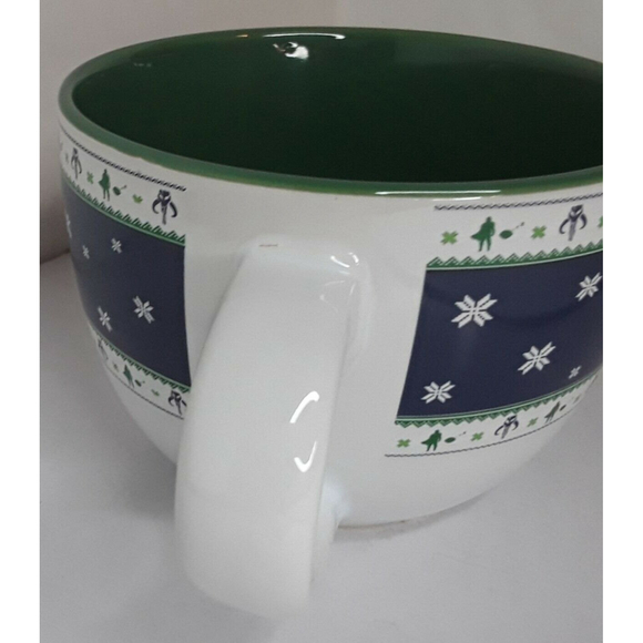 Star Wars Mandalorian Baby Grogu ( Baby Yoda ) Oversized 24 oz Coffee Mug * - Picture 6 of 8